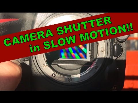 Camera Shutter Speed in Slow Motion