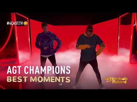 Denmark's Got Talent winners brought the swag to AGT with a performance to "Move Your Feet"