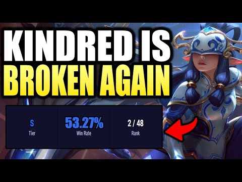 Kindred Is Back To BEING S TIER Again! Jungle Pet Buffs Are Great! (AD Scaling Is Back!)