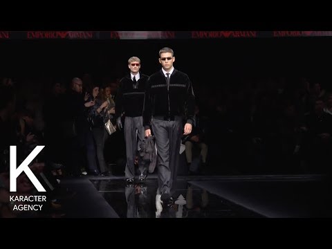 MODELS | Federico Spinas - Emporio Armani - Milan Fashion Week Fall 2020 Menswear