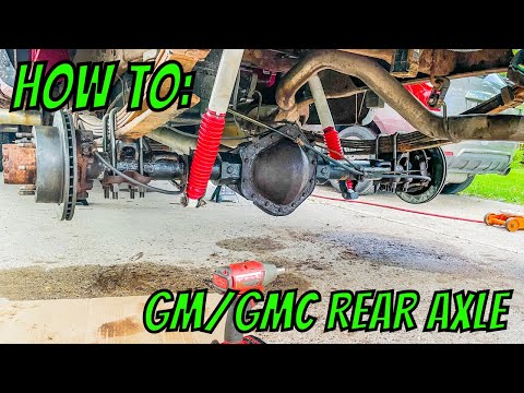 How To Remove & Install a Rear Axle (GM/GMC Silverado/Sierra)