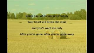 After You&#39;ve Gone (1927) - Bessie Smith + Lyrics
