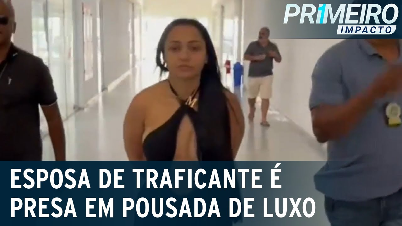 Esposa de um dos maiores traficantes é presa em pousada de luxo | Primeiro Impacto (24/11/22)