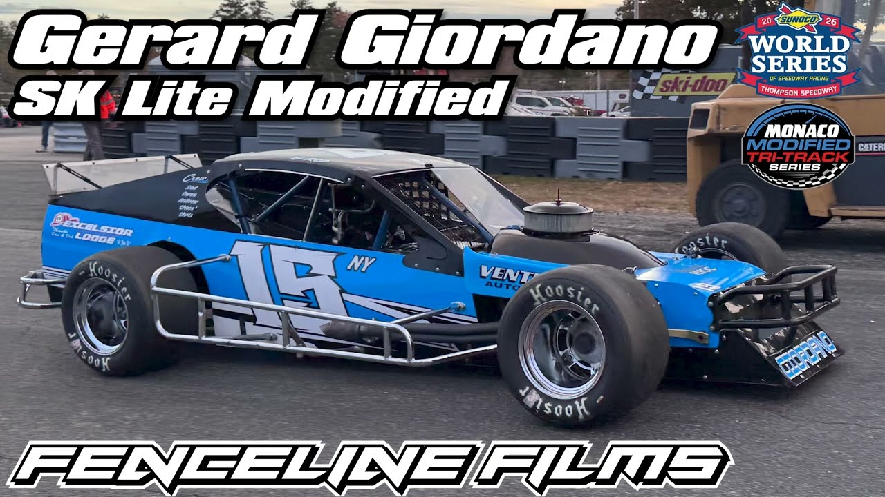 Gerard Giordano SK Lite Thompson Speedway World Series 2026