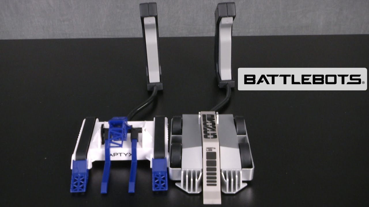 BattleBots Clutch and Clash Bite Force & Bronco from Hexbug