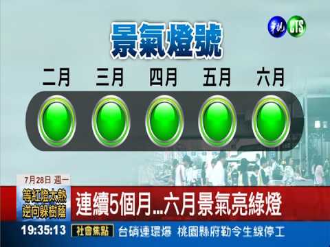 連續5個月...六月景氣亮綠燈