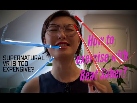 Supernatural VR vs Beat Saber:Can I use Beat Saber as VR fitness programme?