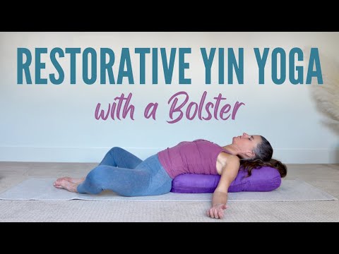 Restorative Yin Yoga With A Bolster {45 Minutes} || Devi Daly Yoga thumbnail