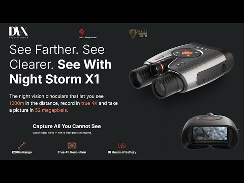 🔭 DVX Night Storm X1 Binoculars Review | 1200m Range • True 4K • 52MP Night Vision