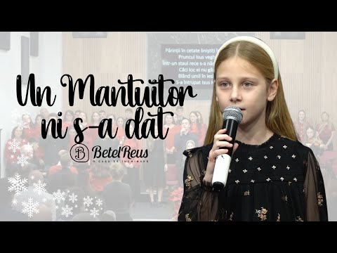 Un Mantuitor ni s-a dat | Betel Reus | Colind |