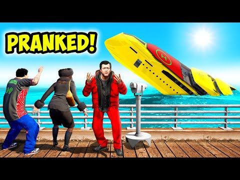 7 Ways to PRANK the RICHEST FAMILY in GTA 5!