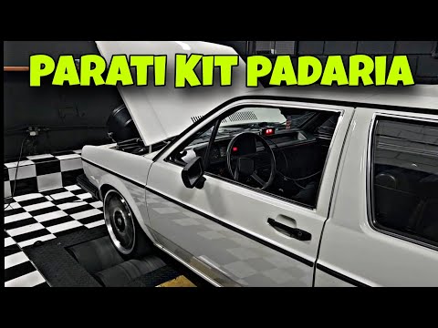 Parati 1.6 turbo Bakery Kit - RACETECH @FuelTechOficial @escoladegaragem4449
