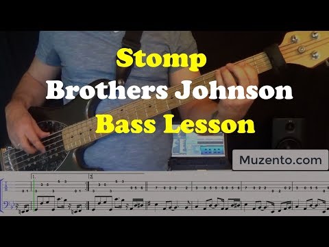 Stomp - Brothers Johnson - Bass Lesson