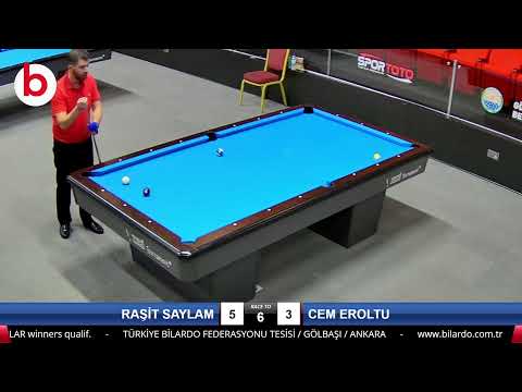 RAŞİT SAYLAM & CEM EROLTU Bilardo Maçı - 