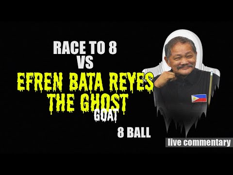 Race to 8 vs Efren Bata Reyes The Ghost | 8 ball