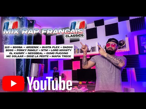 MIX RAP FRANCAIS OLDSCHOOL 🇫🇷 - 113, Fonky Familly, NTM, Booba, Arsenik by DJ R'AN