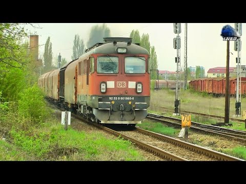 060-DA 60-1665-8 & Marfar DB Cargo Freight Train in Oradea Est [Spring Edition] - 05 April 2017