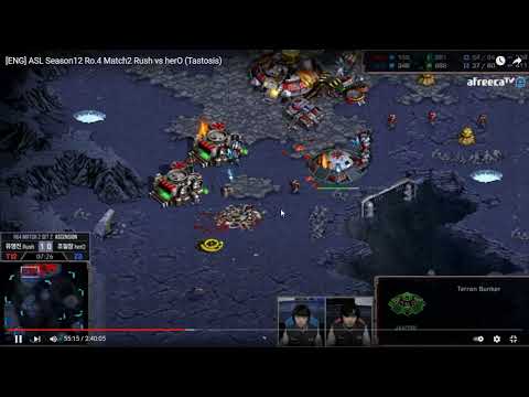 ASL S12 RO4 MATCH 2 GAME 2 RUSH(T) VS HERO(Z) EPIC LURKER PAWN NO SCAN :0 :o :O ;0 :O :O :O