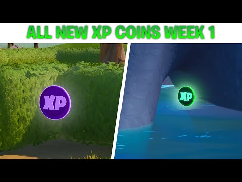 ALL XP COINS LOCATIONS - FORTNITE CHAPTER 2 SEASON 3 (WEEK 1)