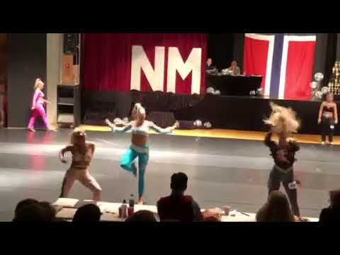 Julie Sofie, Charlotte Lovaas, Solveig Finne Disco Norwegian Championship 2017