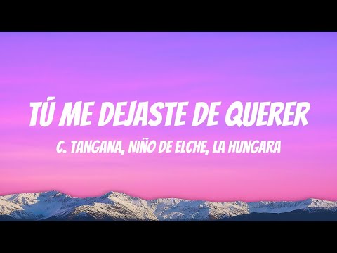 C. Tangana, Niño de Elche, La Hungara - Tú Me Dejaste De Querer (Lyric Video)
