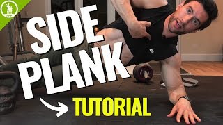 Side Plank: Oblique & Lateral Core Stability exercise video thumbnail
