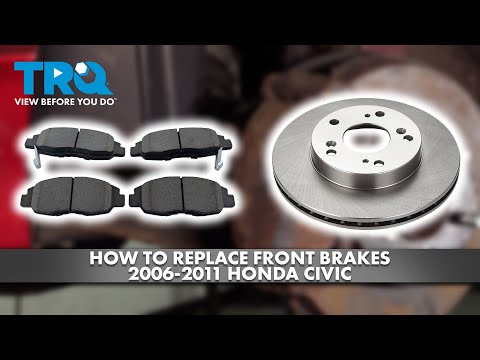 How to Replace Front Brakes 2006-2011 Honda Civic
