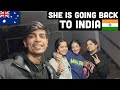 She Is Going Back To India Air India Flight Journey Vlog 34