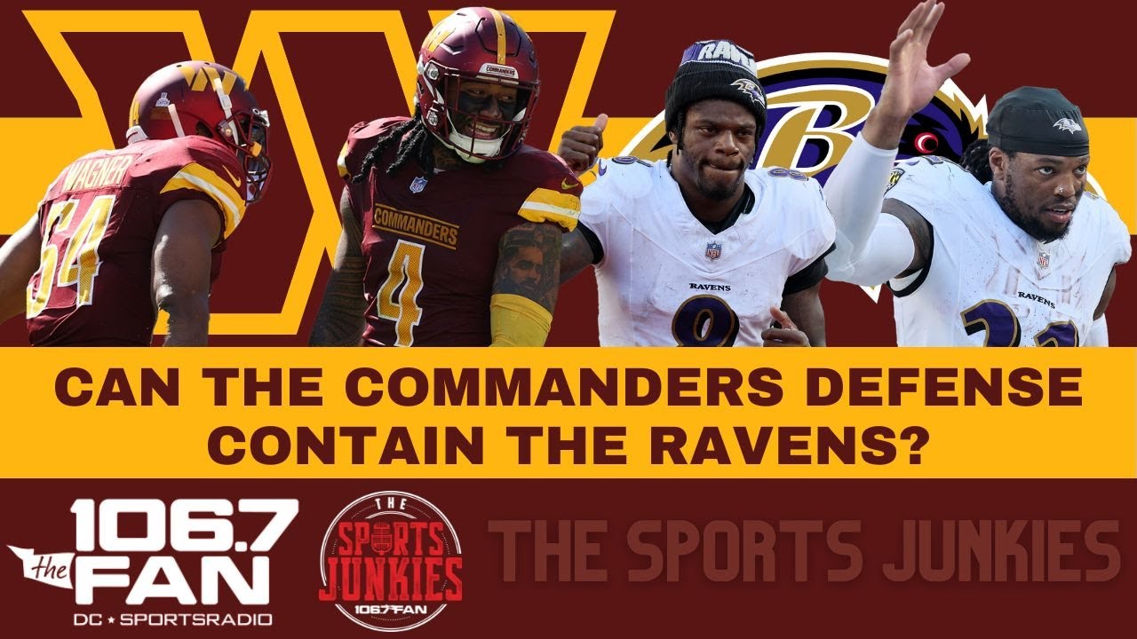 #commanders vs #ravens Early Preview | Sports Junkies