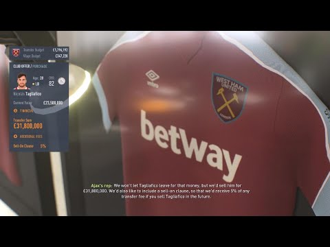 FIFA 22 West Ham Career Mode #1 Huge Signing