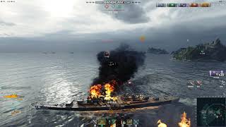 WorldOfWarships 戰艦世界8階德國主力艦TRIPITZ   副砲威武