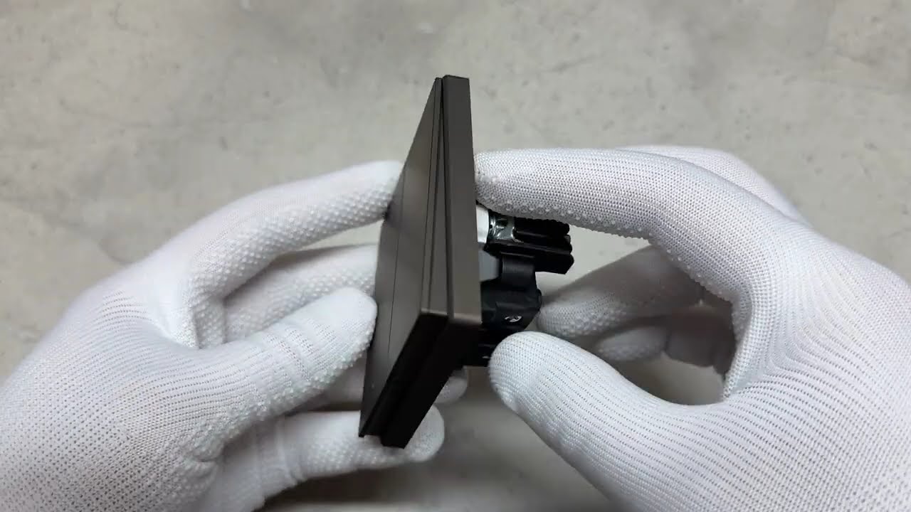 Выключатель двухклавишный проходной мокко VIDEX NOTA (VF-NT-SW2P-BR)