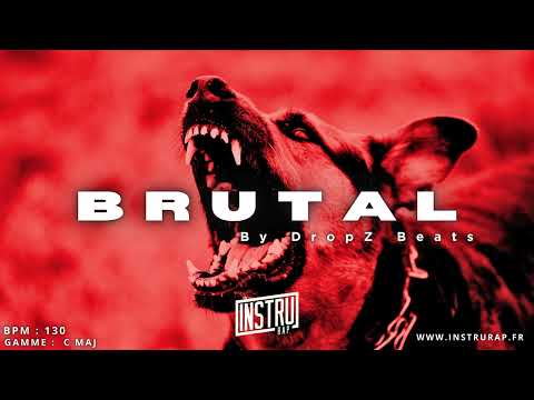 [FREE] Instru Rap Lourd Agressive / Trap Dark Type Beat 2025 "BRUTAL" By DropZ Beats