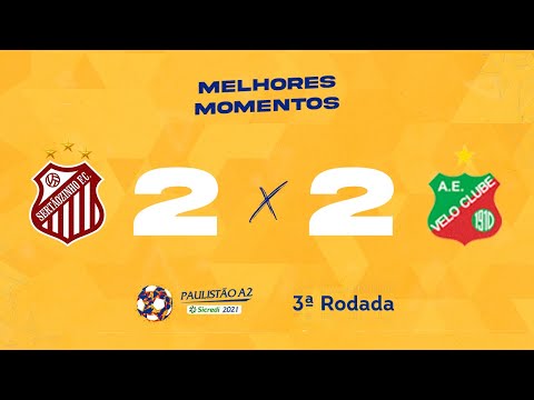 Melhores Momentos de Sertãozinho 2 x 2 Velo Clube - Rodada 3 - Paulistão A2 Sicredi 2021