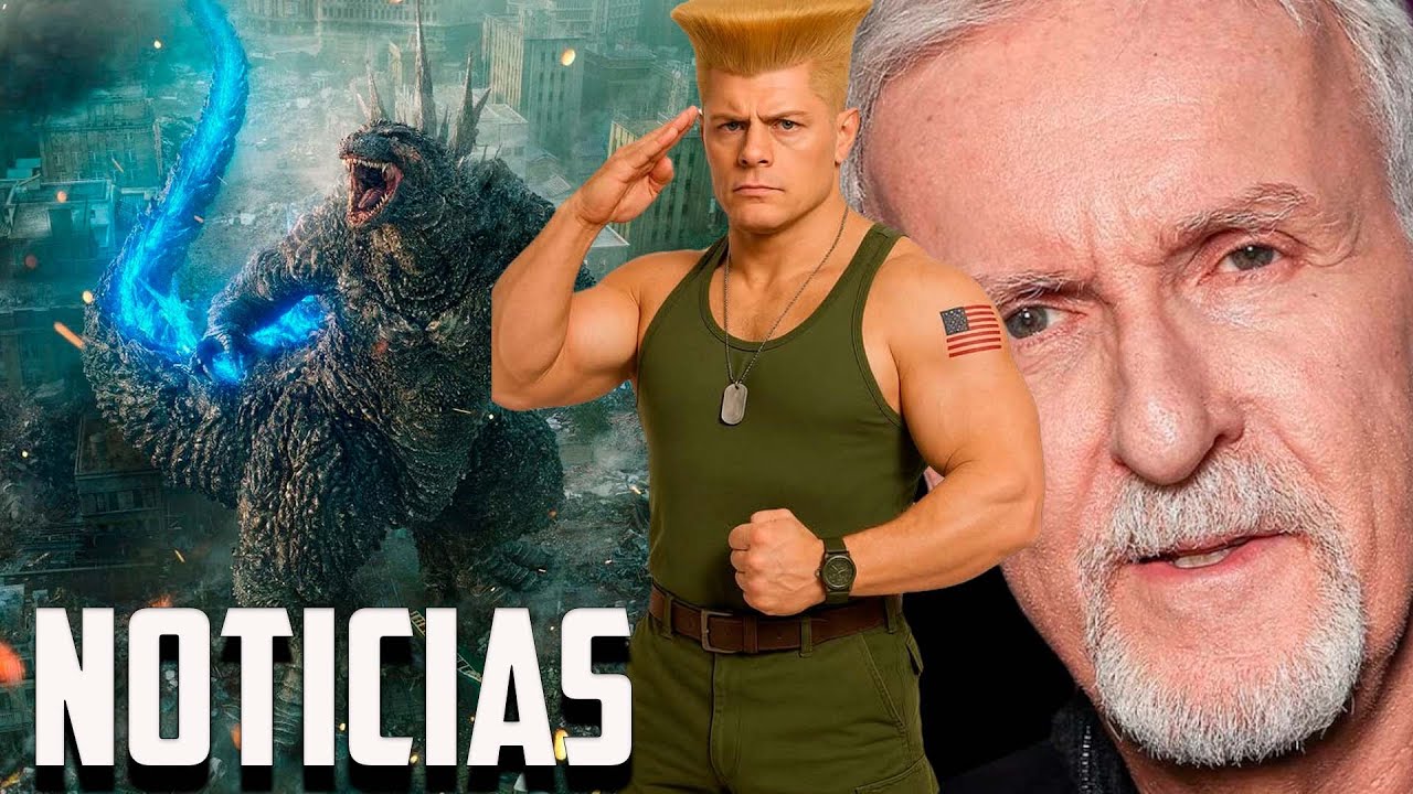 película de Street Fighter viene intensísima, James Cameron vs Netflix, Kaijus en Godzilla Minus 0
