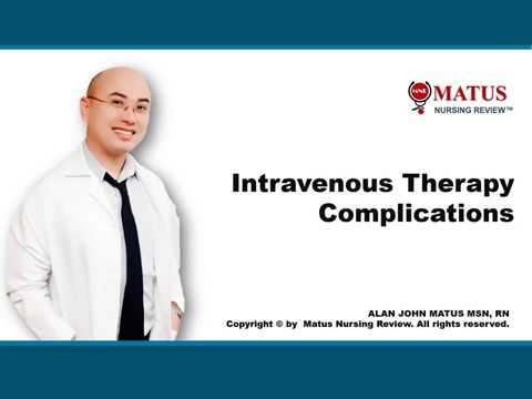 Intravenous Therapy Complications