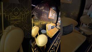 The Moda Lounge on the Carnival Firenze is full of a unique style. #cruiseship #carnival #cruise