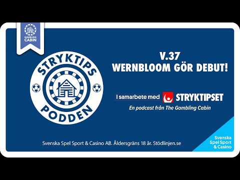 Stryktipset v.37 - Wernblooms debut!