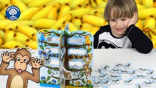 Playing the Orchard Toys Cheeky Monkey Game - Educational Toys for Kids
