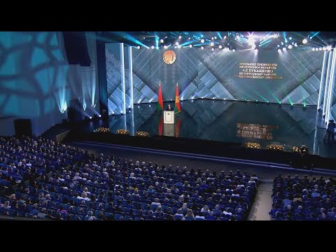 Прэзідэнт звярнуўся з Пасланнем да беларускага народа і парламента видео