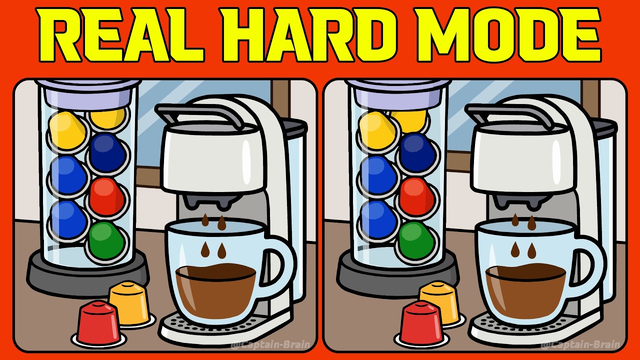 Only 10% of People Can Spot All 15 Differences! (Hard Mode)