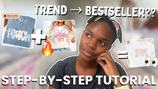 How to Create a Bestselling Etsy Design in Canva (Step-by-Step Beginner Tutorial using Free Tools)