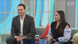 Առավոտ լուսո․ Ռուբեն Սարգսյան, Նելլի Ղազարյան