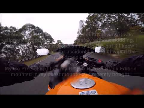 05/09/2014 Near motorcycle accident on a roundabout DID NOT GIVE WAY! PART 2