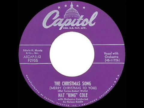 1954 Nat King Cole - The Christmas Song (Nelson Riddle version)