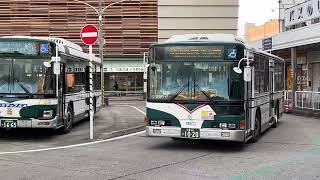 三重交通2351号車　津新町駅発車