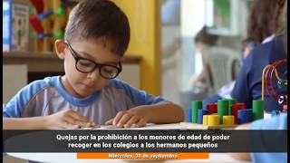 La nueva norma que impide a un hermano de 17 a&ntilde;os recoger a un ni&ntilde;o del colegio