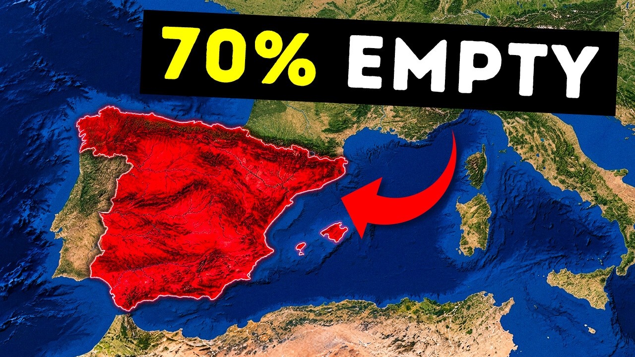 Spain Has Never Been More Populated - Yet 70% of It Is Empty
