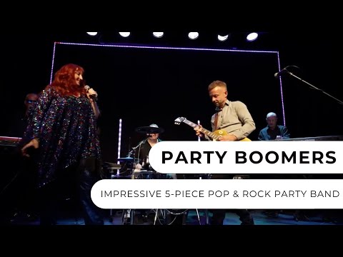 Party Boomers - Incredible 5-Piece Pop & Rock Party Band - Entertainment Nation