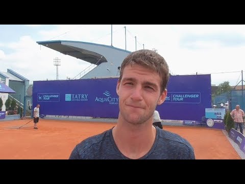 Poprad-Tatry Challenger 2018: 2R, interview, Andrej GLVÁČ (SVK) - Adam PAVLÁSEK (CZE) 2-6 0-6